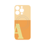 プレミアムパネル with MagSafe［ オリジナル - initial two tone - A orange ］