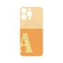 プレミアムパネル with MagSafe［ オリジナル - initial two tone - A orange ］