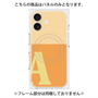プレミアムパネル with MagSafe［ オリジナル - initial two tone - A orange ］