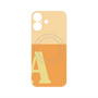 プレミアムパネル with MagSafe［ オリジナル - initial two tone - A orange ］