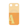 プレミアムパネル with MagSafe［ オリジナル - initial two tone - A orange ］