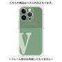 プレミアムパネル with MagSafe［ オリジナル - initial two tone - V green ］