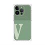 プレミアムパネル with MagSafe［ オリジナル - initial two tone - V green ］
