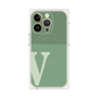 プレミアムパネル with MagSafe［ オリジナル - initial two tone - V green ］