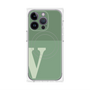 プレミアムパネル with MagSafe［ オリジナル - initial two tone - V green ］