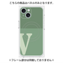 プレミアムパネル with MagSafe［ オリジナル - initial two tone - V green ］