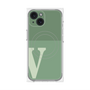 プレミアムパネル with MagSafe［ オリジナル - initial two tone - V green ］