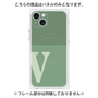 プレミアムパネル with MagSafe［ オリジナル - initial two tone - V green ］