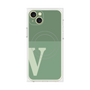 プレミアムパネル with MagSafe［ オリジナル - initial two tone - V green ］