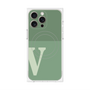 プレミアムパネル with MagSafe［ オリジナル - initial two tone - V green ］
