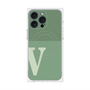 プレミアムパネル with MagSafe［ オリジナル - initial two tone - V green ］