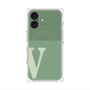 プレミアムパネル with MagSafe［ オリジナル - initial two tone - V green ］