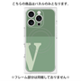 プレミアムパネル with MagSafe［ オリジナル - initial two tone - V green ］