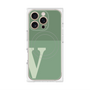 プレミアムパネル with MagSafe［ オリジナル - initial two tone - V green ］