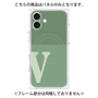 プレミアムパネル with MagSafe［ オリジナル - initial two tone - V green ］