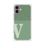 プレミアムパネル with MagSafe［ オリジナル - initial two tone - V green ］