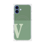 プレミアムパネル with MagSafe［ オリジナル - initial two tone - V green ］