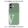 プレミアムパネル with MagSafe［ オリジナル - initial two tone - V green ］