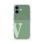 プレミアムパネル with MagSafe［ オリジナル - initial two tone - V green ］