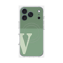 プレミアムパネル with MagSafe［ オリジナル - initial two tone - V green ］