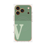 プレミアムパネル with MagSafe［ オリジナル - initial two tone - V green ］