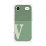 プレミアムパネル with MagSafe［ オリジナル - initial two tone - V green ］