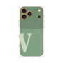 プレミアムパネル with MagSafe［ オリジナル - initial two tone - V green ］
