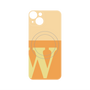 プレミアムパネル with MagSafe［ オリジナル - initial two tone - W orange ］