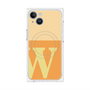 プレミアムパネル with MagSafe［ オリジナル - initial two tone - W orange ］
