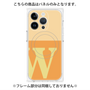 プレミアムパネル with MagSafe［ オリジナル - initial two tone - W orange ］