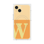 プレミアムパネル with MagSafe［ オリジナル - initial two tone - W orange ］
