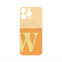 プレミアムパネル with MagSafe［ オリジナル - initial two tone - W orange ］