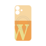 プレミアムパネル with MagSafe［ オリジナル - initial two tone - W orange ］