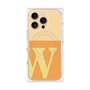 プレミアムパネル with MagSafe［ オリジナル - initial two tone - W orange ］
