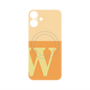 プレミアムパネル with MagSafe［ オリジナル - initial two tone - W orange ］