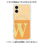 プレミアムパネル with MagSafe［ オリジナル - initial two tone - W orange ］