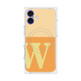 プレミアムパネル with MagSafe［ オリジナル - initial two tone - W orange ］