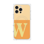 プレミアムパネル with MagSafe［ オリジナル - initial two tone - W orange ］