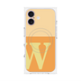 プレミアムパネル with MagSafe［ オリジナル - initial two tone - W orange ］