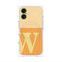 プレミアムパネル with MagSafe［ オリジナル - initial two tone - W orange ］