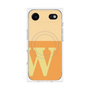 プレミアムパネル with MagSafe［ オリジナル - initial two tone - W orange ］