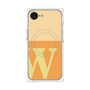 プレミアムパネル with MagSafe［ オリジナル - initial two tone - W orange ］