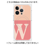プレミアムパネル with MagSafe［ オリジナル - initial two tone - W pink ］