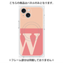 プレミアムパネル with MagSafe［ オリジナル - initial two tone - W pink ］