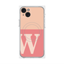 プレミアムパネル with MagSafe［ オリジナル - initial two tone - W pink ］