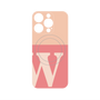 プレミアムパネル with MagSafe［ オリジナル - initial two tone - W pink ］