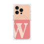プレミアムパネル with MagSafe［ オリジナル - initial two tone - W pink ］
