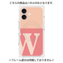 プレミアムパネル with MagSafe［ オリジナル - initial two tone - W pink ］