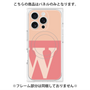 プレミアムパネル with MagSafe［ オリジナル - initial two tone - W pink ］