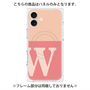 プレミアムパネル with MagSafe［ オリジナル - initial two tone - W pink ］